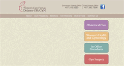 Desktop Screenshot of delaneyobgyn.com